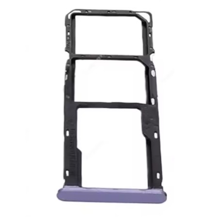 Bandeja tarjeta SIM SD compatible para Oppo A40 CPH2669 starry purple púrpura