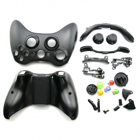 FULL HOUSING CONTROLLER XBOX 360 BLACK