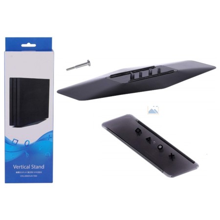 VERTICAL STAND PS4 SLIM  CLEAR PLASTIC 