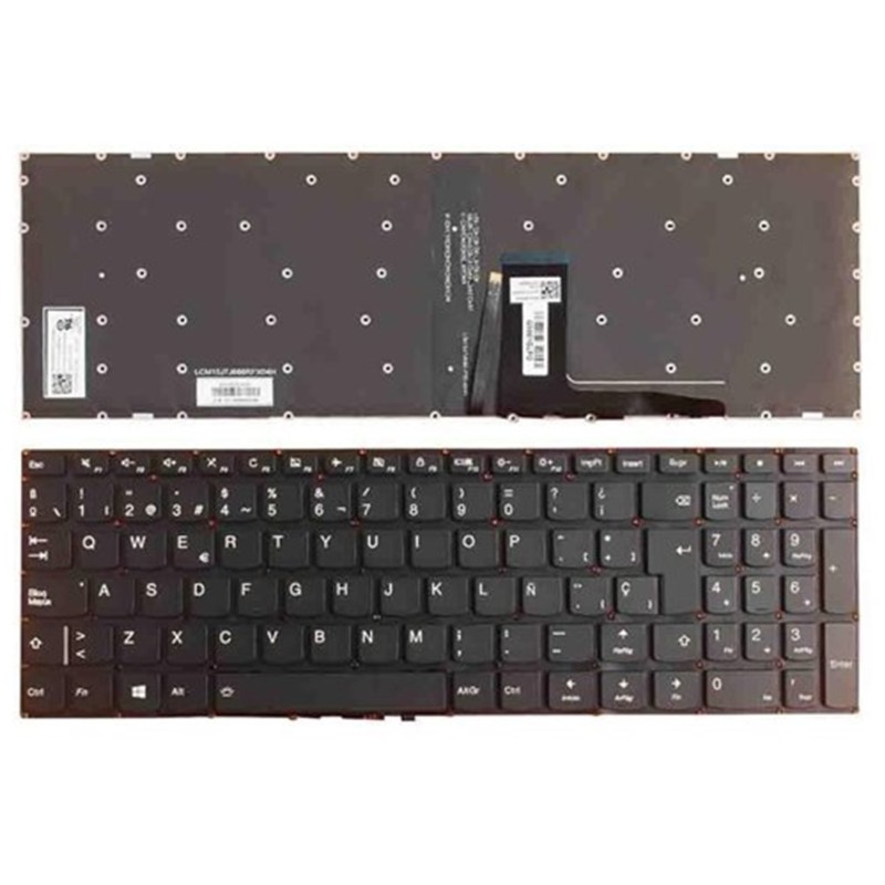 Teclado español SN20L32297 para portátil Lenovo IdeaPad 310-15 España incluye Ñ