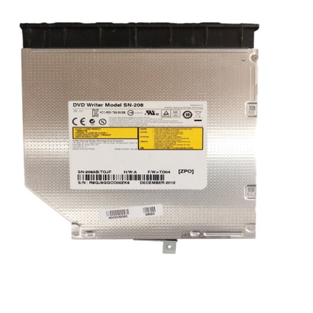 Regrabadora DVD para portátil Toshiba Satellite C855-283 208AB/TOJF lector RW