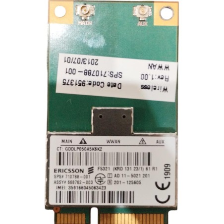 Modulo 4G HP EliteBook Folio 9470m