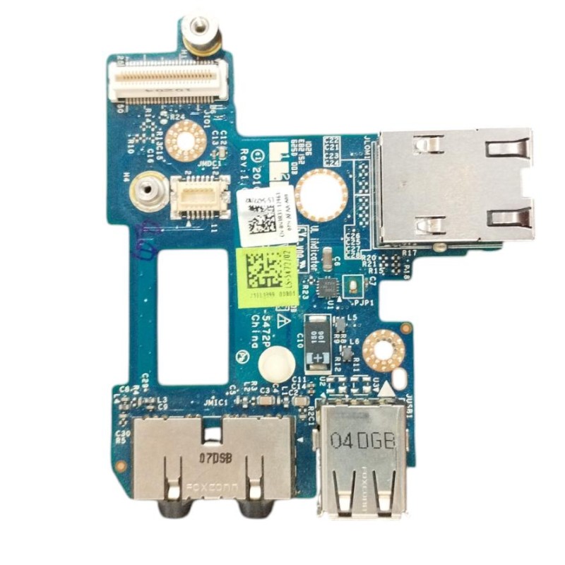 Placa USB Audio y RJ45 Dell Latitude E6410
