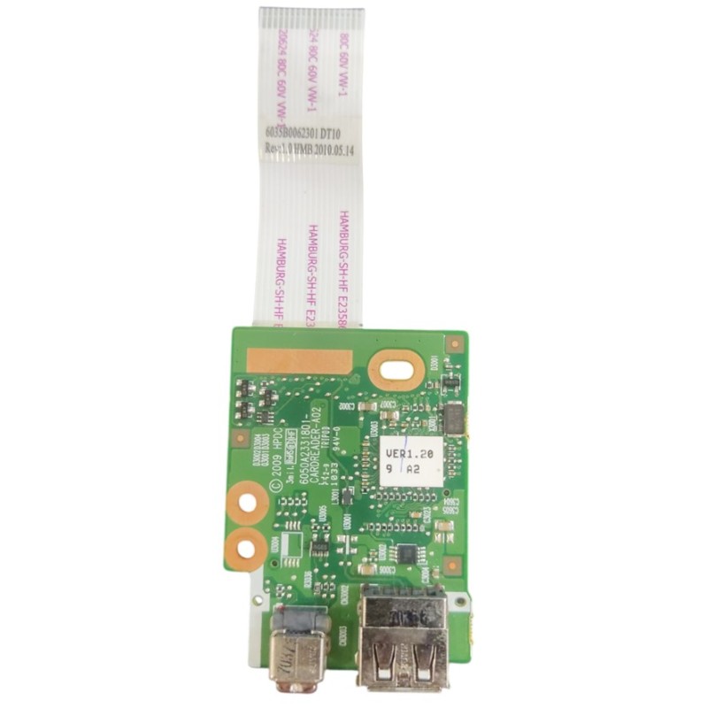 Lector tarjeta y puerto USB HP ProBook 6550b
