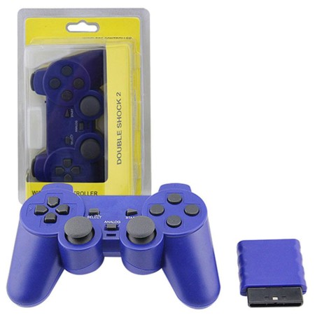 WIRELESS CONTROLLER PS2 BLUE