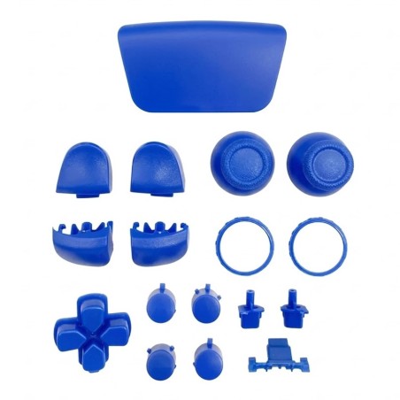 Set botones color azul compatible para mando Sony PS5 V1 BDM-010 repuesto