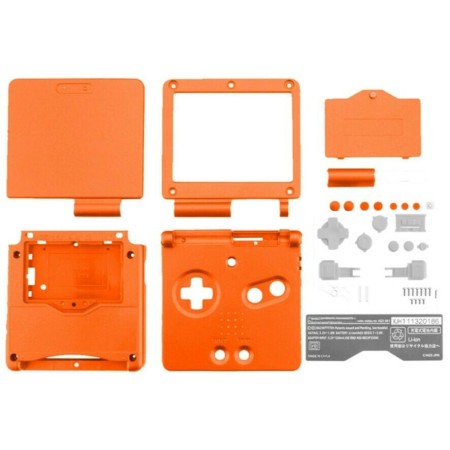 FULL HOUSING GAME BOY ADVANCE SP ORANGE
