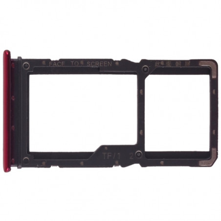 SIM CARD TRAY XIAOMI REDMI NOTE 7 / 7 PRO RED