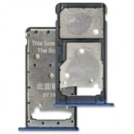 SIM CARD TRAY HUAWEI ENJOY 7 PLUS / Y7 PRIME BLUE