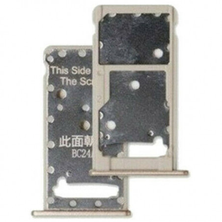 SIM CARD TRAY HUAWEI ENJOY 7 PLUS / Y7 2017 GOLD