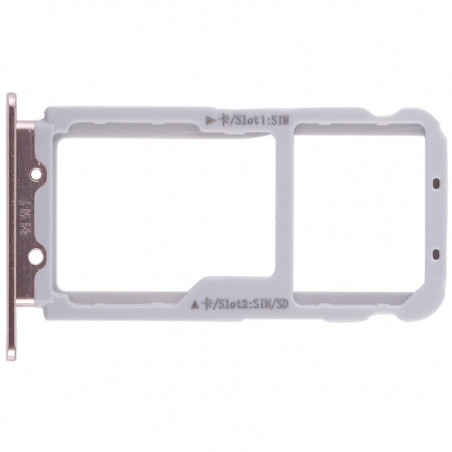 SIM CARD TRAY HUAWEI NOVA 2S PINK
