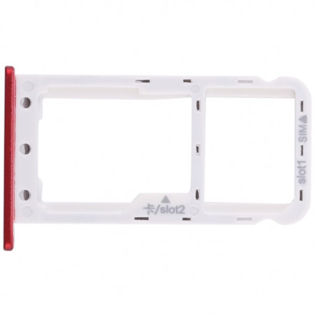 SIM CARD TRAY HUAWEI P9 LITE MINI / ENJOY 7 RED