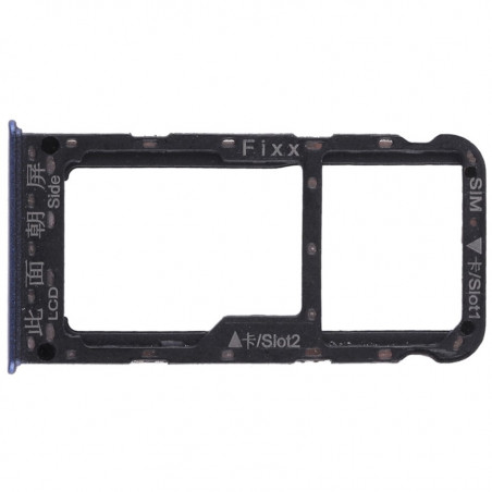 SIM CARD TRAY HUAWEI P SMART / ENJOY 7S BLUE