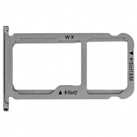 SIM CARD TRAY HUAWEI MATE 9 LITE / HONOR 6X GREY