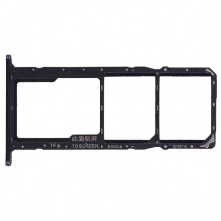 SIM CARD TRAY HUAWEI Y5 2019 / HONOR 8S BLACK