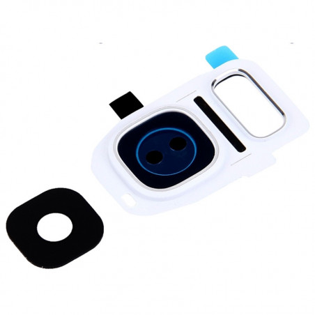 CAMERA GLASS   FRAME SAMSUNG GALAXY S7 EDGE WHITE