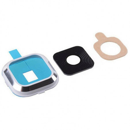 CAMERA GLASS   FRAME SAMSUNG GALAXY A5 A7 WHITE
