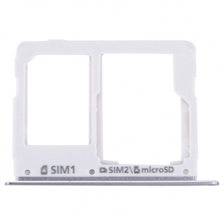 SIM CARD TRAY SAMSUNG GALAXY C7 C7000 SILVER