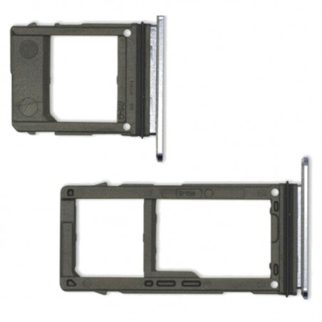 SIM CARD TRAY SAMSUNG GALAXY A8 / A8  GRAY  2SIM 