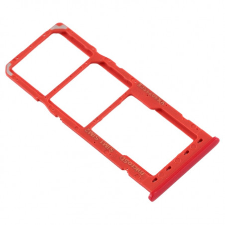 SIM CARD TRAY SAMSUNG GALAXY A10 RED DUAL SIM