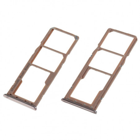 SIM CARD TRAY SAMSUNG GALAXY A7 2018 GOLD  2SIM 