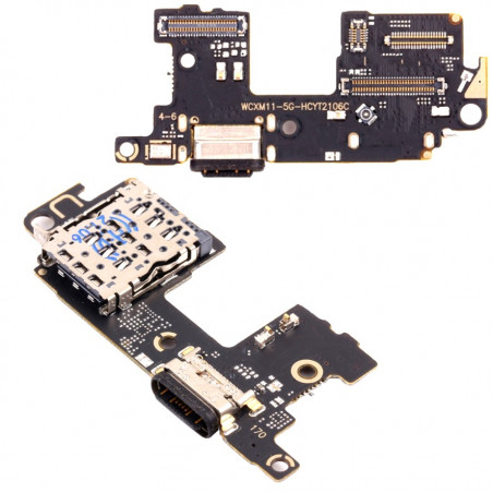 PLACA CARGA PARA XIAOMI MI 11 5G CONECTOR MICROFONO USB ANTENA PUERTO MODULO
