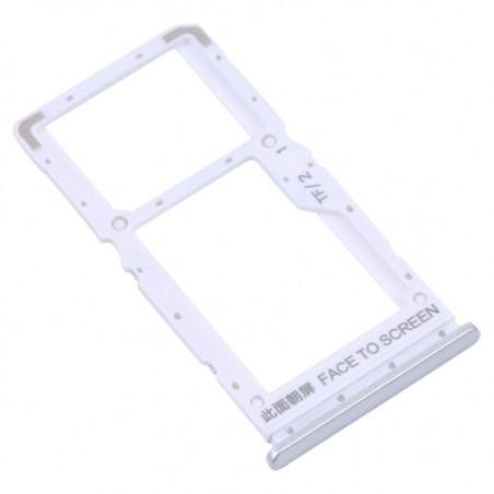 SIM CARD TRAY XIAOMI REDMI NOTE 10 5G SILVER