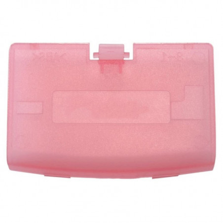 COVER BATTERY GAME BOY ADVANCE CLEAR PINK