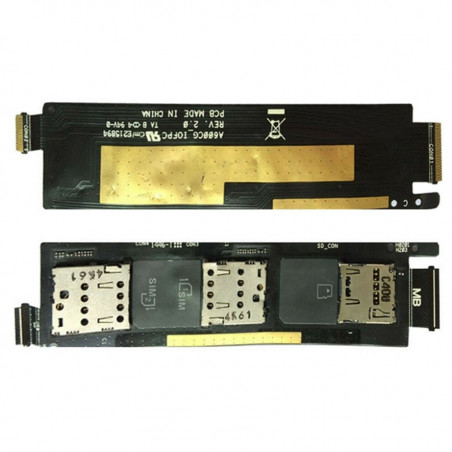 SIM CARD READER FLEX ASUS ZENFONE 6 A600CG T00G