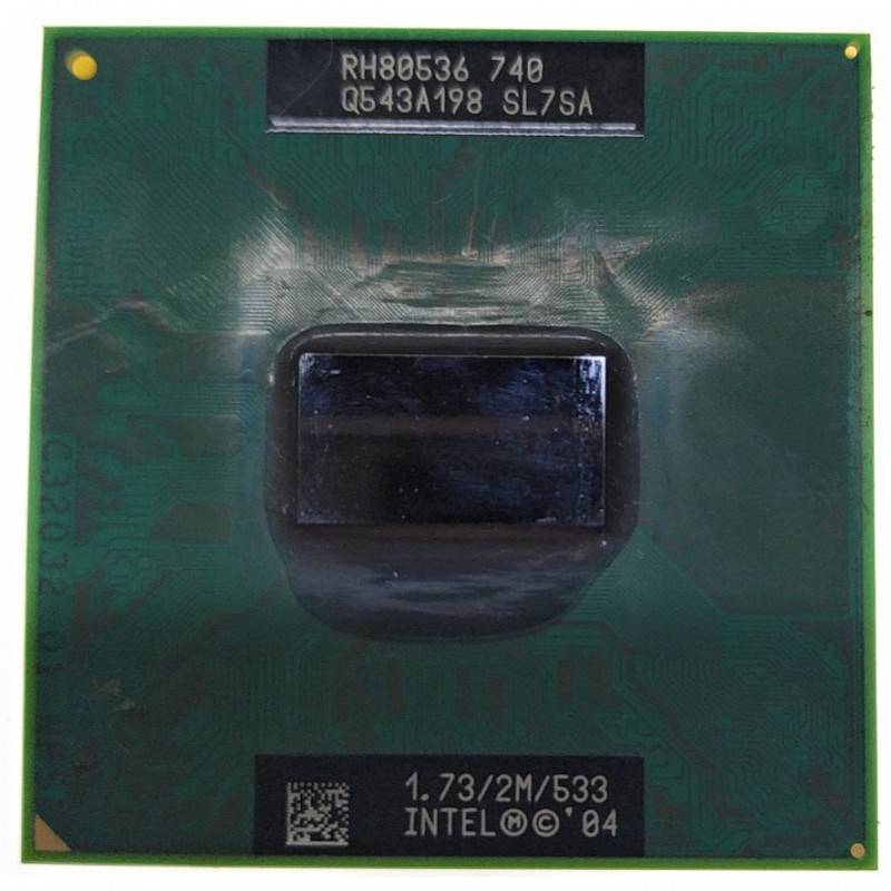 MICROPROCESADOR INTEL PENTIUM M 740 SL7SA MICROPROCESADOR INTEL PENTIUM M 740 SL7SA