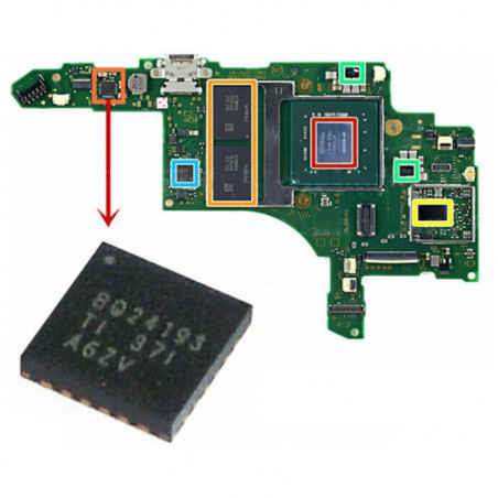 CHIP IC BQ24193 CONTROLADOR CARGA NINTENDO SWITCH