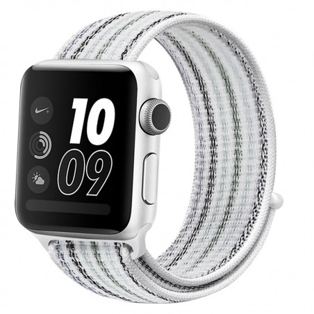 WATCHBAND APPLE SERIES 2/3/4/5/6 WHITE GRAY