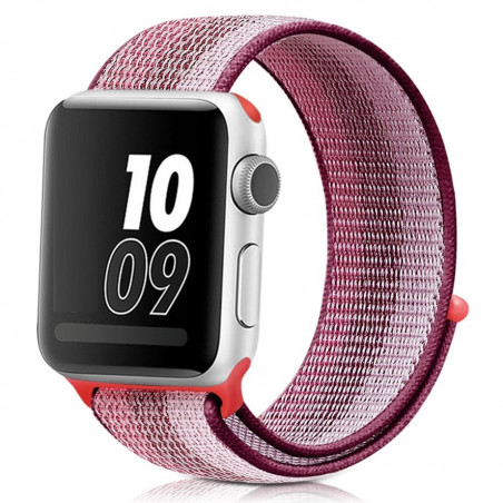 WATCHBAND APPLE SERIES 2/3/4/5/6 RED PURPLE