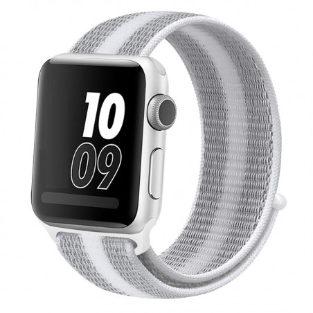 WATCHBAND APPLE SERIES 2/3/4/5/6 WHITE GRAY