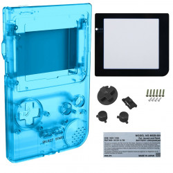 FULL HOUSING GAME BOY POCKET CLEAR BLUE