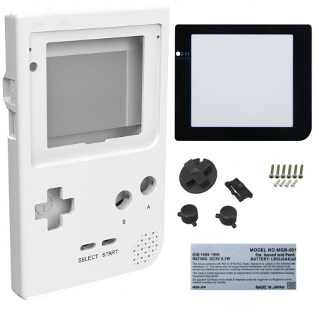 FULL HOUSING GAME BOY POCKET WHITE