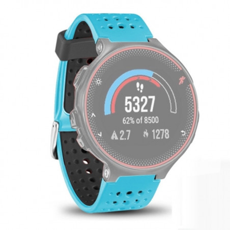 WATCHBAND GARMIN FORERUNNER 235 SKY BLUE BLACK