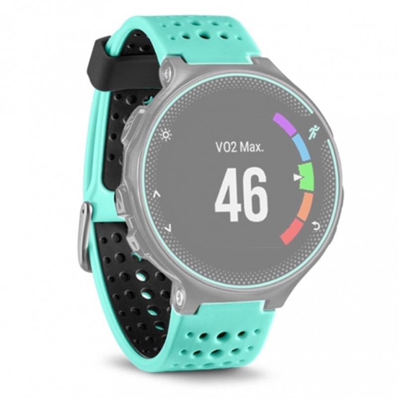 WATCHBAND GARMIN FORERUNNER 235 MINT GREEN BLACK WATCHBAND GARMIN FORERUNNER 235 MINT GREEN BLACK