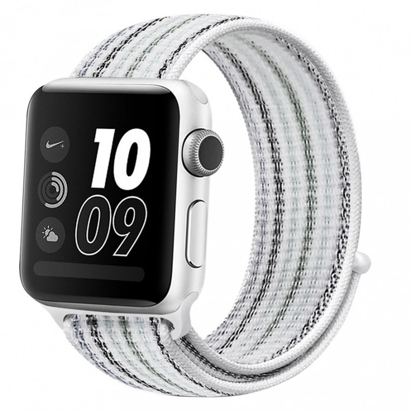 WATCHBAND APPLE SERIES 2/3/4/5/6/SE WHITE GRAY WATCHBAND APPLE SERIES 2/3/4/5/6/SE WHITE GRAY
