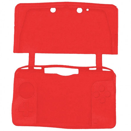 SILICONE CASE NINTENDO 3DS RED