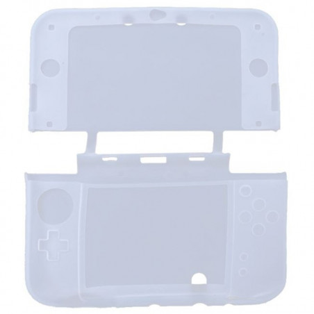 SILICONE CASE NINTENDO 3DS XL CLEAR WHITE