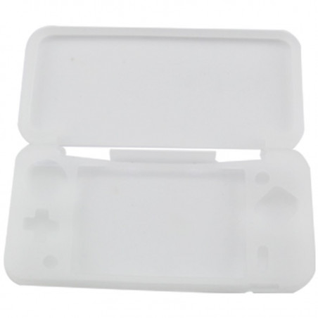 SILICONE CASE NINTENDO NEW 2DS XL CLEAR WHITE