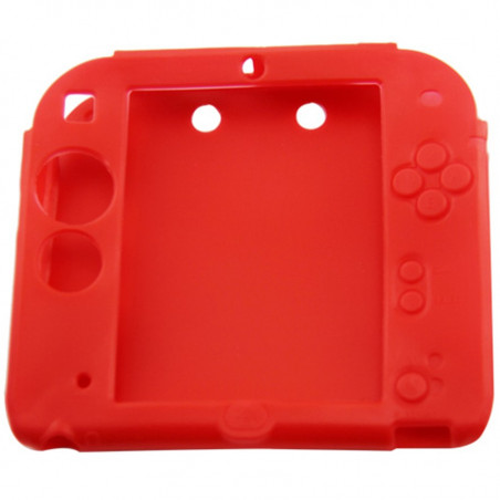 SILICONE CASE NINTENDO 2DS RED