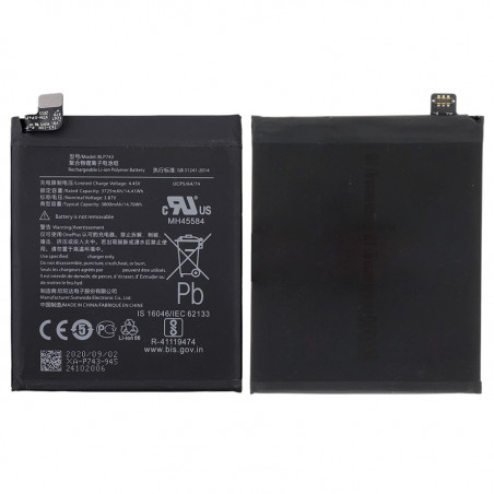 BATTERY ONEPLUS 7T BLP743