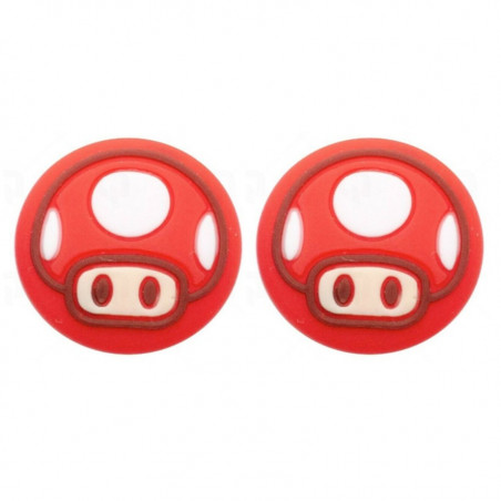 GRIPS JOYSTICK NINTENDO SWITCH 13  MUSHROOM RED