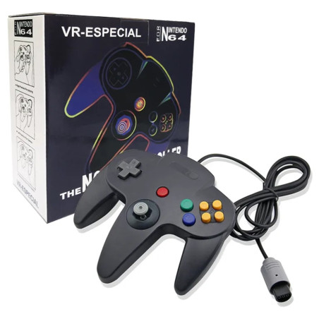 CONTROLLER NINTENDO 64 BLACK
