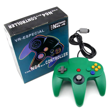 CONTROLLER NINTENDO 64 GREEN