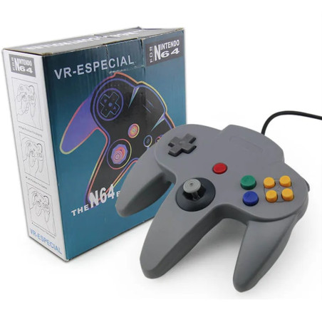 CONTROLLER NINTENDO 64 GREY