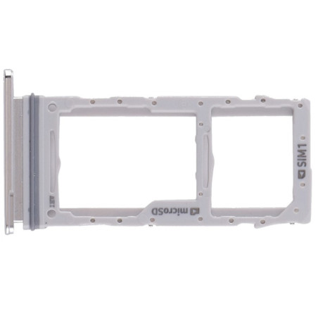 SIM CARD TRAY SAMSUNG S20  / ULTRA 2SIM SILVER