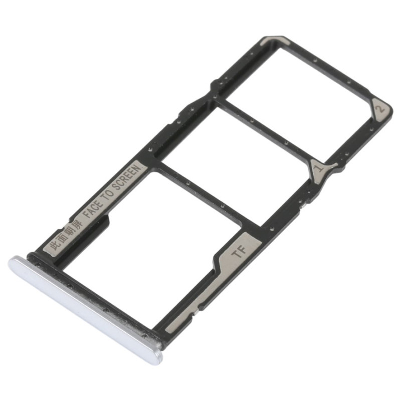 SIM CARD TRAY XIAOMI REDMI 10A SILVER SIM CARD TRAY XIAOMI REDMI 10A SILVER